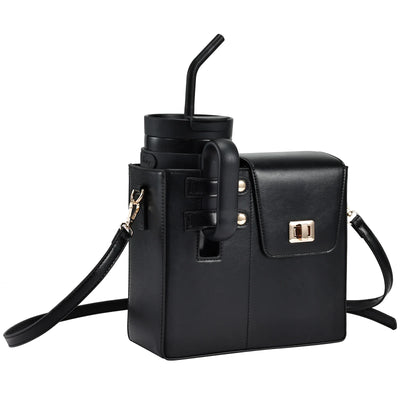 Outdoor Portable Crossbody Water Cup Storage Bag,Adjustable Shoulder Strap,for Stanley Cup Mobile phone key Storage bag