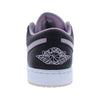 For Nike for Air for Jordan 1 Low SE Men's Retro Walking Shoes Black/Iced Lilac/White Size 10 PU Insole Height Increasing for