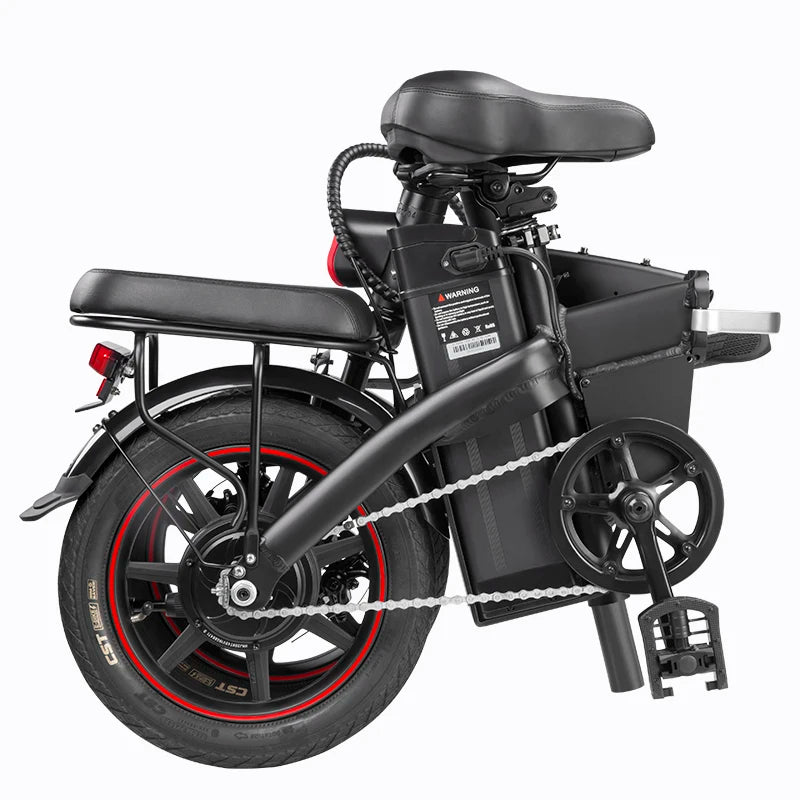 EU UK Stock DYU A5 Electric City Bike 14" Foldable Ebike 250W Mini Ebike 48V Folding Urban Electric Bicycles