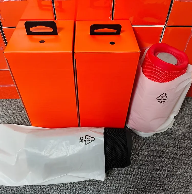 2025 New Flip 6 Portable for Bluetooth Speaker Waterproof Outdoor with TF USB FM Aux Flip Plastic Cabinet