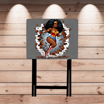COSTOM TV TRAY - SUPER WOMEN