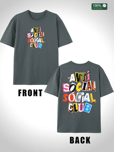 US Stock American Retro Cotton T Shirt for Men Festival Gift Classic Fashion